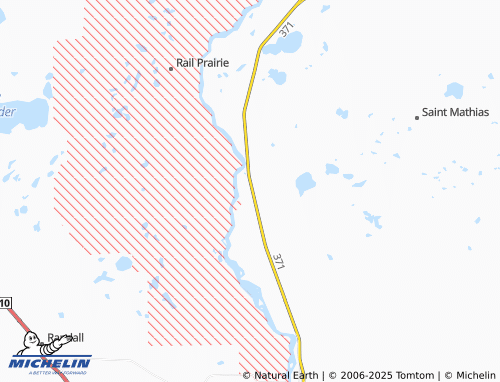MICHELIN Fort Ripley map - ViaMichelin