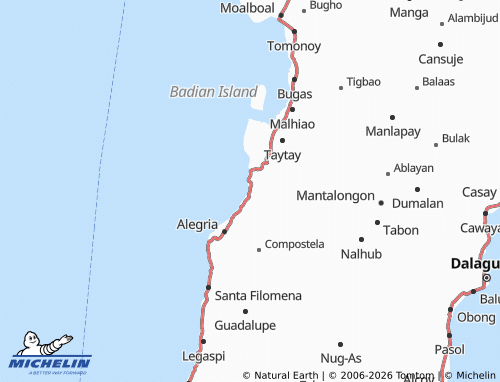 MICHELIN Matutinao map - ViaMichelin