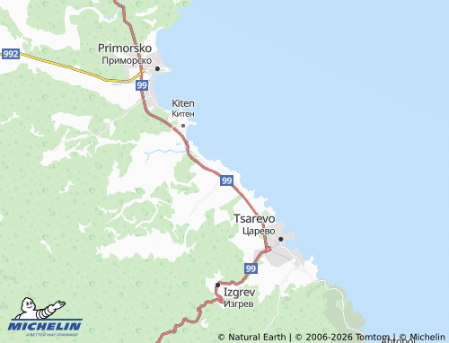 Mappa MICHELIN Lozenets - ViaMichelin