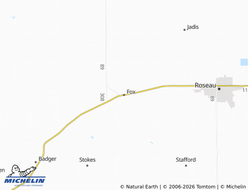 Mapa MICHELIN Fox - ViaMichelin