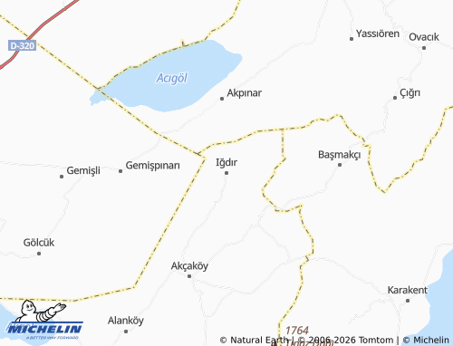 MICHELIN Iğdır map - ViaMichelin