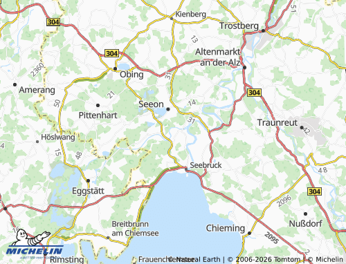 MICHELIN Seilerberg map - ViaMichelin