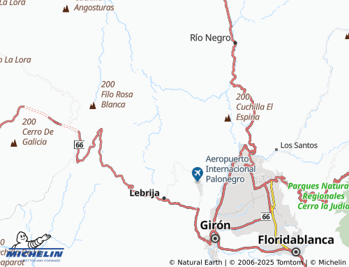 MICHELIN Aguirre map - ViaMichelin