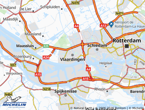 Mapa MICHELIN Vlaardingen - ViaMichelin