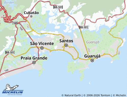 Mapa MICHELIN Gonzaga - ViaMichelin