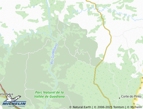 MICHELIN Monte Rala map - ViaMichelin
