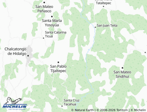 Mapa MICHELIN Juquila - ViaMichelin