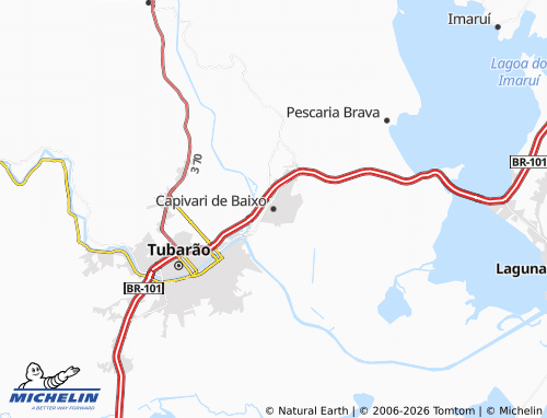 Mapa MICHELIN Capivari de Baixo - ViaMichelin