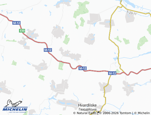 Carte MICHELIN Chabany - ViaMichelin