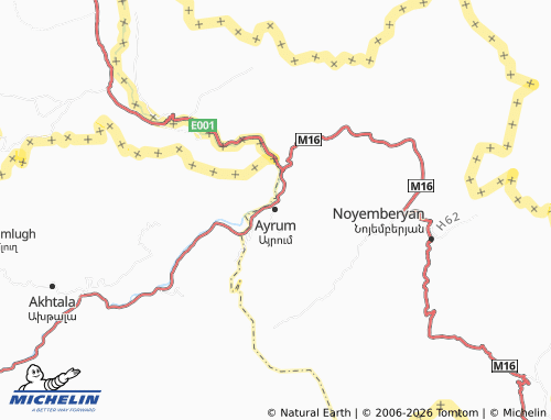 Mapa MICHELIN Ayrum - ViaMichelin