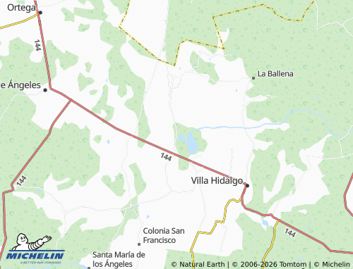 MICHELIN El Salitre map - ViaMichelin