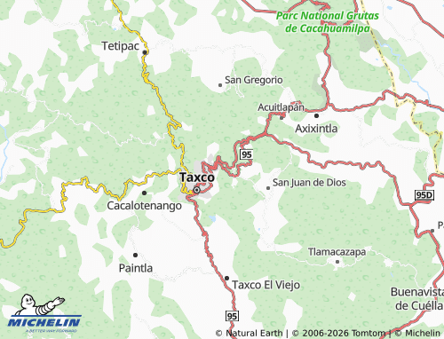 MICHELIN Cañada Bambú map - ViaMichelin