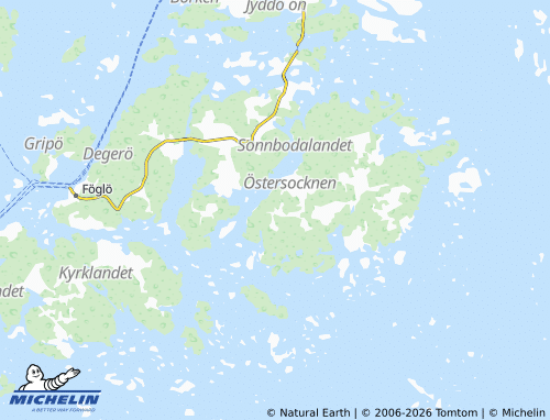MICHELIN-Landkarte Skogboda - ViaMichelin