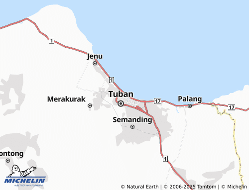MICHELIN Karangsari map - ViaMichelin