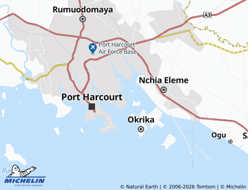 Carte MICHELIN Okoro - ViaMichelin