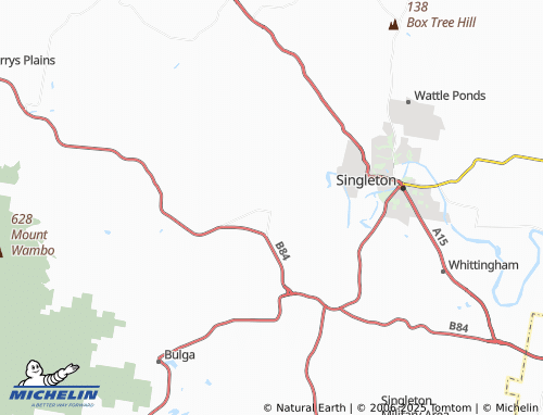 MICHELIN Gouldsville map - ViaMichelin