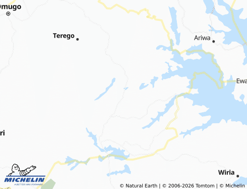 MICHELIN Nguruwa map - ViaMichelin