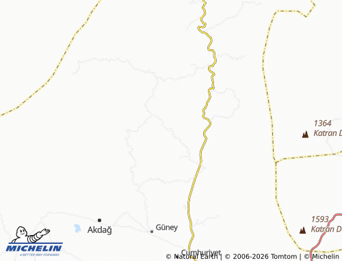 MICHELIN Karakoca map - ViaMichelin