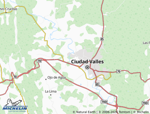 Mappa MICHELIN Colonia Plan de Ayala - ViaMichelin