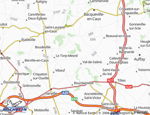 Mapa MICHELIN Imbleville - ViaMichelin