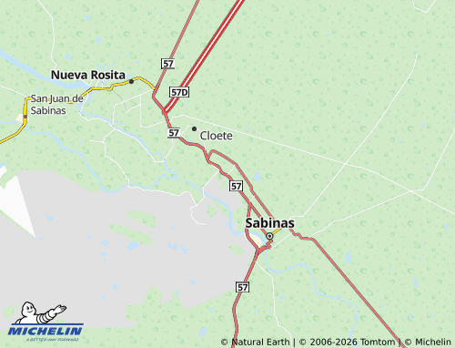 Mappa MICHELIN Álamos - ViaMichelin