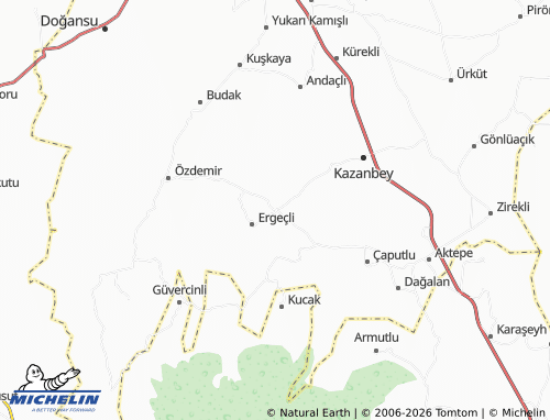 Mappa MICHELIN Taşkın - ViaMichelin