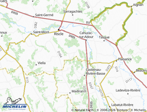 MICHELIN Cannet map - ViaMichelin