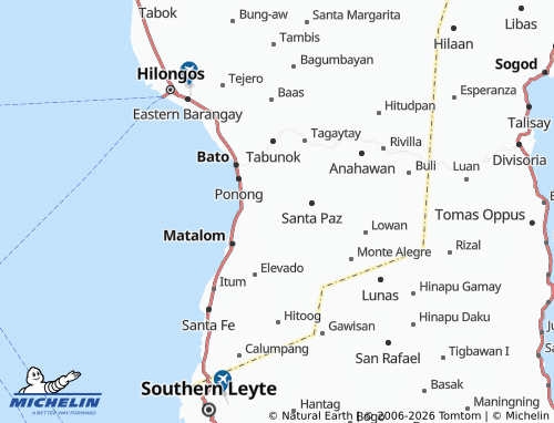 MICHELIN Taglibas Imelda map - ViaMichelin