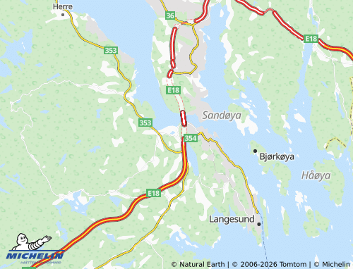Mappa MICHELIN Rugtvedtmyra - ViaMichelin