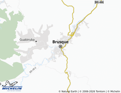 MICHELIN Brusque map - ViaMichelin