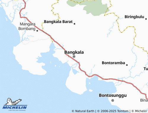 MICHELIN Bangkala map - ViaMichelin