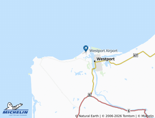 Mapa MICHELIN Carters Beach - ViaMichelin