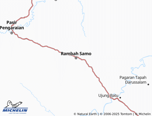 MICHELIN Rambah Samo map - ViaMichelin
