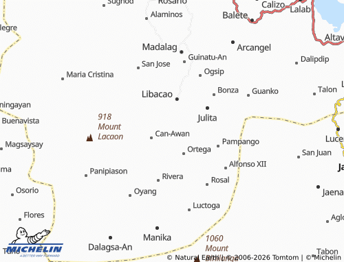 MICHELIN Agmailig map - ViaMichelin