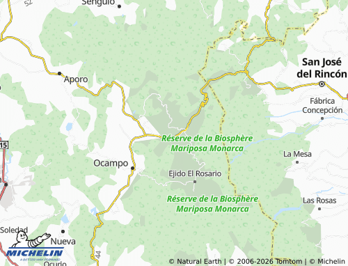 Mapa MICHELIN Barrio Sustentable - ViaMichelin