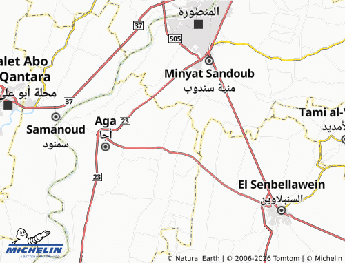 Mapa MICHELIN al-Bahou Fireek - ViaMichelin