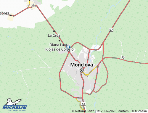 Mappa MICHELIN Morelos - ViaMichelin