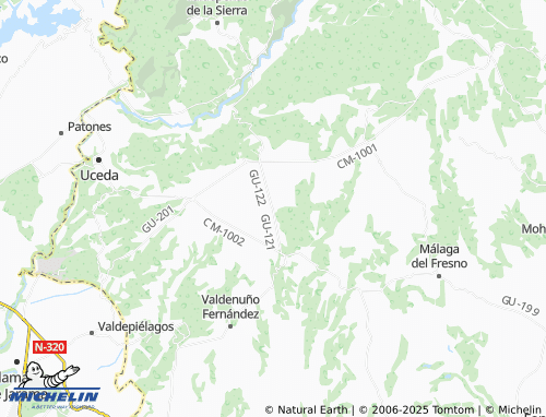 MICHELIN Villaseca de Uceda map - ViaMichelin