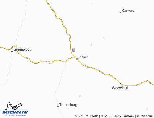 Mapa MICHELIN Jasper - ViaMichelin