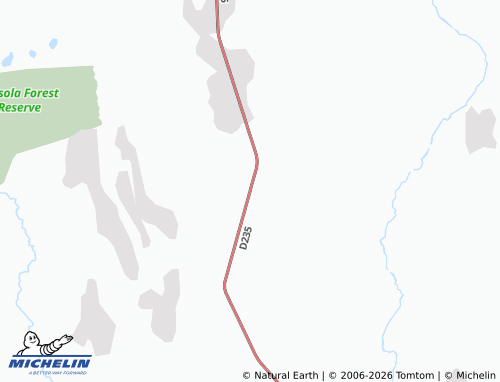 Mapa MICHELIN Kachule Chisenga - ViaMichelin