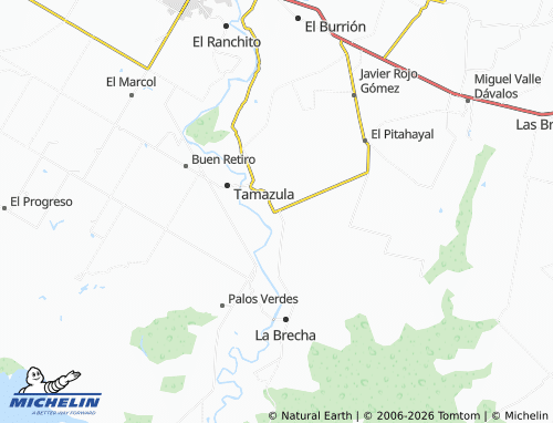 MICHELIN Casa Blanca map - ViaMichelin