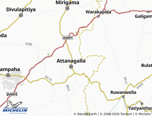 Mappa MICHELIN Godagama West - ViaMichelin