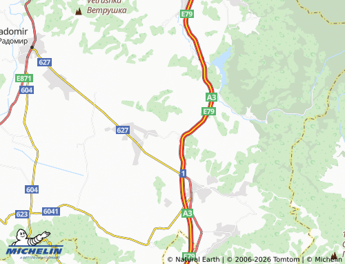 Mapa MICHELIN Staro selo - ViaMichelin