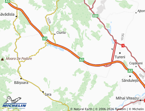 Mapa MICHELIN Crăești - ViaMichelin