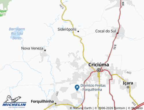 Carte MICHELIN Poço Um - ViaMichelin