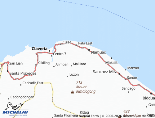 Mappa MICHELIN Magdalena - ViaMichelin