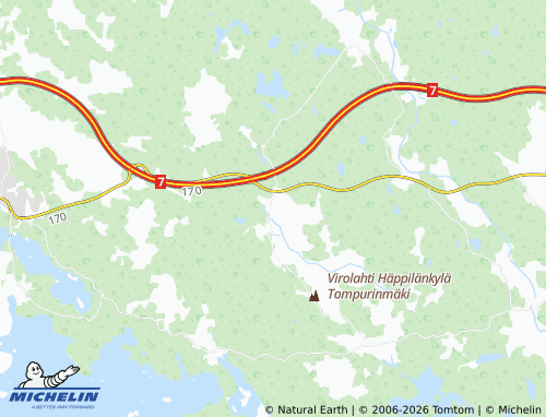 MICHELIN Kattilainen map - ViaMichelin