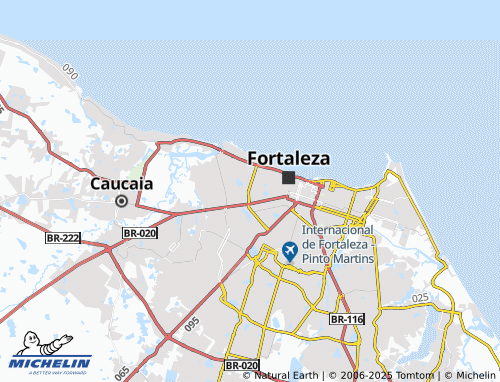 MICHELIN Presidente Kennedy map - ViaMichelin