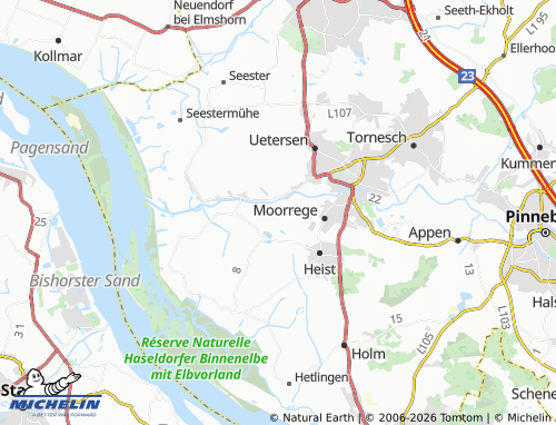MICHELIN Bauland map - ViaMichelin