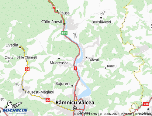 Mapa MICHELIN Gura Văii - ViaMichelin